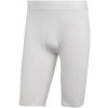 Pánske kompresné kraťasy adidas TF SHRT TIGHT biele HP0611 - L