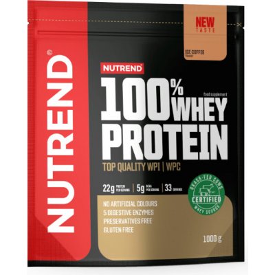 Nutrend 100% Whey Proteín 1000g - ľadová káva