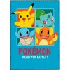 Sun City Flísová deka POKÉMON