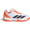Detská tenisová obuv adidas Courtflash Kids Tennis Shoes Lucid Orange/Cyber Met./Ftwr White EUR 36 2/3