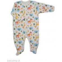 GAJI Pyžamo overal s nožkou vzor