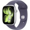 Apple Watch Series 11 (46mm) Strieborný hliník s hmlovo fialovým športovým remienkom S/M MEV94MP/A