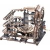 Robotime 3D drevené mechanické puzzle Kuličková dráha Mesto prekážok 294 ks