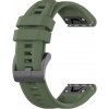Remienok Solid Wristband zelený pre Garmin Instinct 2X Solar