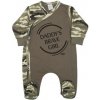 Dojčenský overal New Baby Army girl