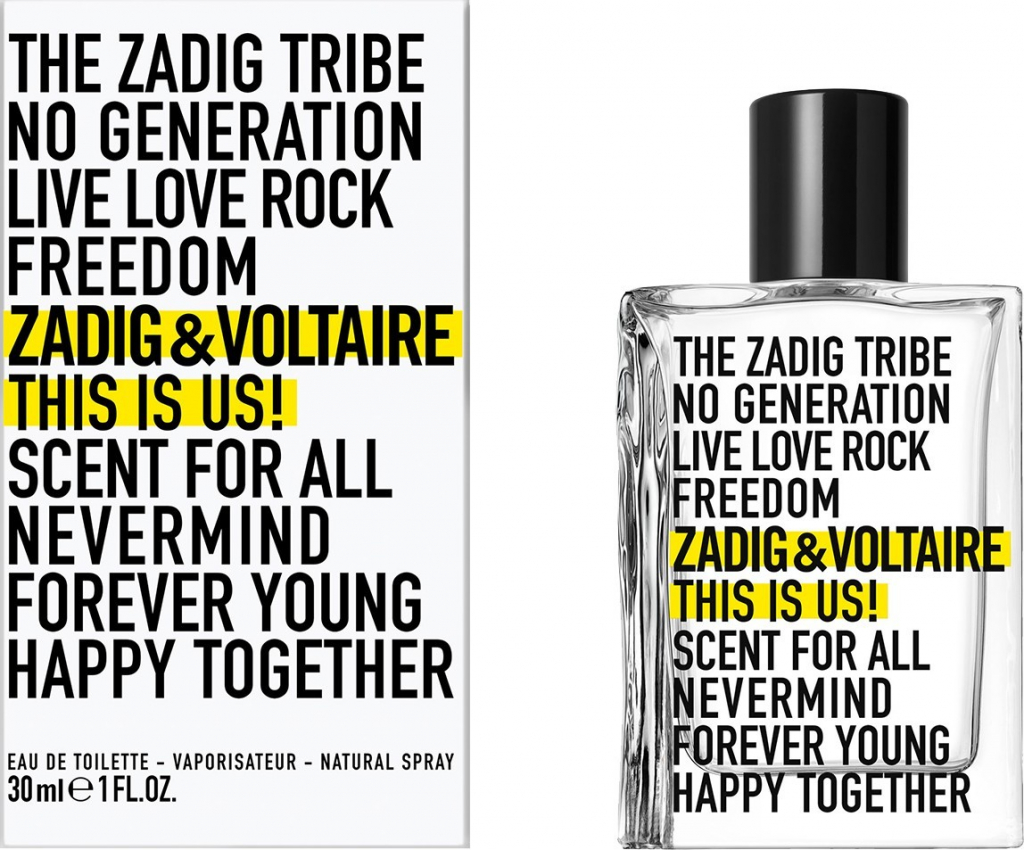 Zadig & Voltaire This Is Us! toaletná voda unisex 30 ml