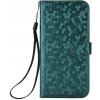 Peňaženkové puzdro Honeycomb Dot Texture Case zelené – Motorola Edge 50 Fusion