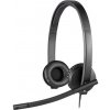 LOGITECH Logitech® H570e USB Headset Stereo (UC version) - BLACK - USB-A 981-000575