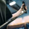 Salming Trident Q-series Carbon Pro 2.0 LTD 29 Black/Gold + čepeľ zadarmo - 92 (103) cm, Pravá ruka dole