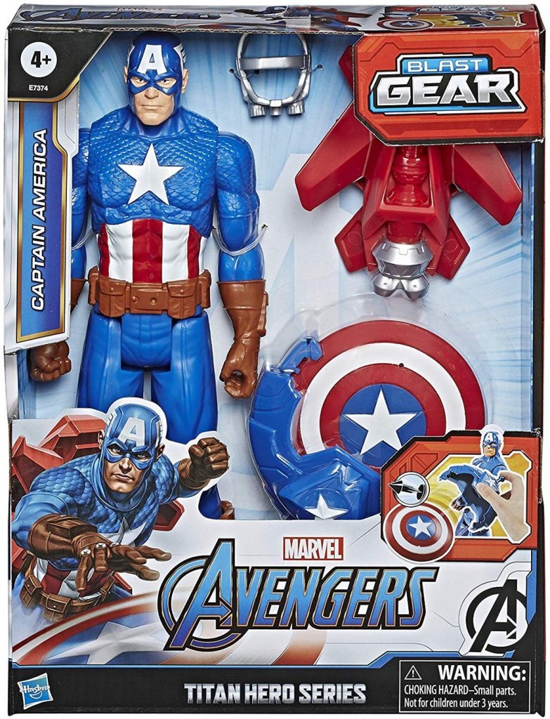 Hasbro Avengers Capitan America s Power FX príslušenstvom 30 cm