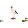 zooted Bocian biely plastový 9cm