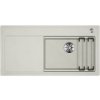 Blanco Etagon XL 6 S F - Silgranitový drez, 99x50 cm, s pojazdmi, InFino, jemná biela 528107