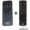 Predátor Philips 996510056836 náhradný diaľkový ovládač jiného vhledu
