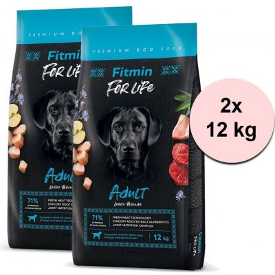 Fitmin For Life Adult Large Breed 2 x 12 kg