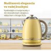 BUYDEEM Elektrická kanvica, model K640, farba jemná žltá, EU