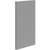 OFFICE PRO s.r.o. Paraván Akustik priečka 60 cm - TPA P 600 1180, šedá