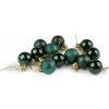 Vianočné banky Ø30 mm - 1 krab. 5 zelená malachitová