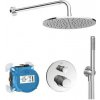 Ideal Standard CeraTherm - Sprchový set s termostatom pod omietku, s telesom, priemer 30 cm, chróm A7573AA