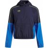 Dámska futbalová bunda Under Armour, CHALLENGER ANORAK tmavo modrá,Modrá,Žltá, M