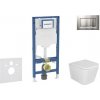 Geberit Duofix - Set predstenovej inštalácie, klozetu Arkas a dosky softclose, tlačidlo Sigma30, lakovaný chróm mat/chróm SANI11CA1113B