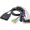 Aten CS-64US-AT KVM prepínač pre 4xPC s VGA a USB portami