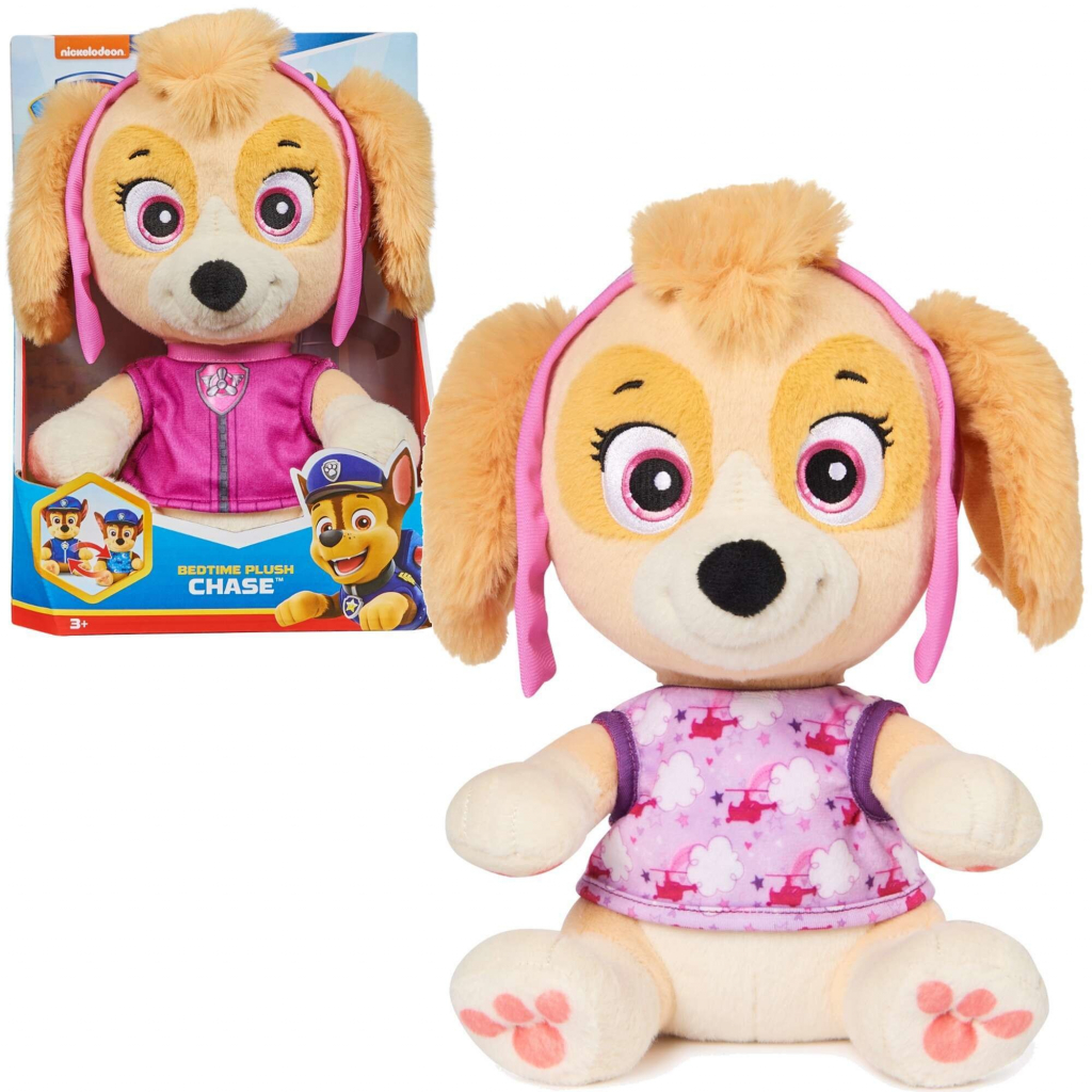 Paw Patrol Tlapková patrola maskot Skye mäkká 25 cm