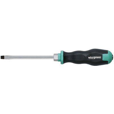 Skrutkovač whirlpower® 951-5, 10.0/200 mm, plochý, HexBolt S2, Satin, DIN5264