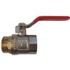 Guľový kohút uzatvárací s pákou 1/2“, Aquart, závit MF, PN30, 136791