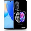 Picasee silikónový prehľadný obal pre Huawei Nova 9 SE - Brain - White
