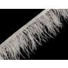 Prámik - marabu perie 5-10 cm - 1 m 2 Off White