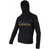 Pánska mikina klokanka SENSOR MERINO UPPER RJ čierna M