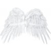 Anjelské krídla Party Deco biele 53 x 37 cm