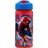 STOR Detská fľaša so slamkou Spiderman Boy Square – 510 ml, 74714