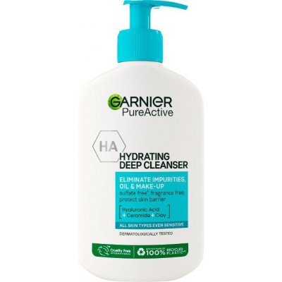 Garnier Pure Active hydratačný čistiaci gél proti nedokonalostiam, 250 ml