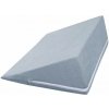 Bellatex povlak – Klinový podhlavník 80 × 50 × 20 cm 044 modro-sivý