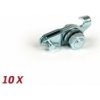 Sada upínacích doštičiek zadnej brzdy BGM Original Vespa V50, 50N, PV125, ET3, PK S, PK XL1, PK XL2, ETS, VNA, VNB, VBA, VBB, Super, GL, GT, GTR, TS, Sprint, GS, SS, Rally, PX 10 kusov
