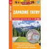 Západné Tatry - turistická mapa