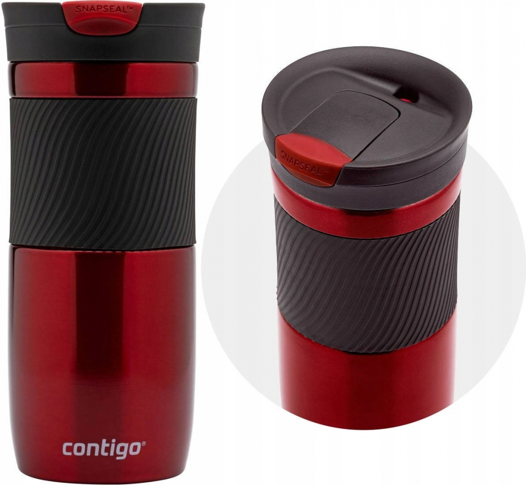 Contigo Byron Termohrnček červený 470 ml