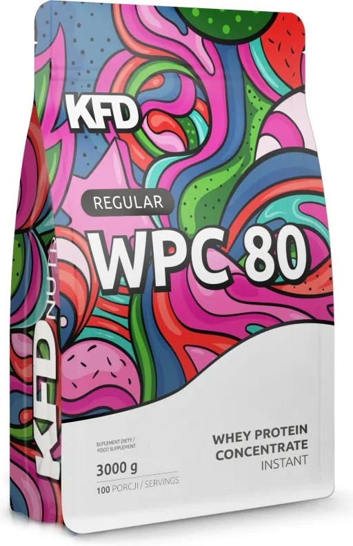 KFD Regular+ WPC 80 proteín 3000 g