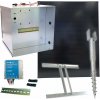 Basic sada solárného ohradníka - Kompletná prenosná schránka + konzola a solární panel 200 W