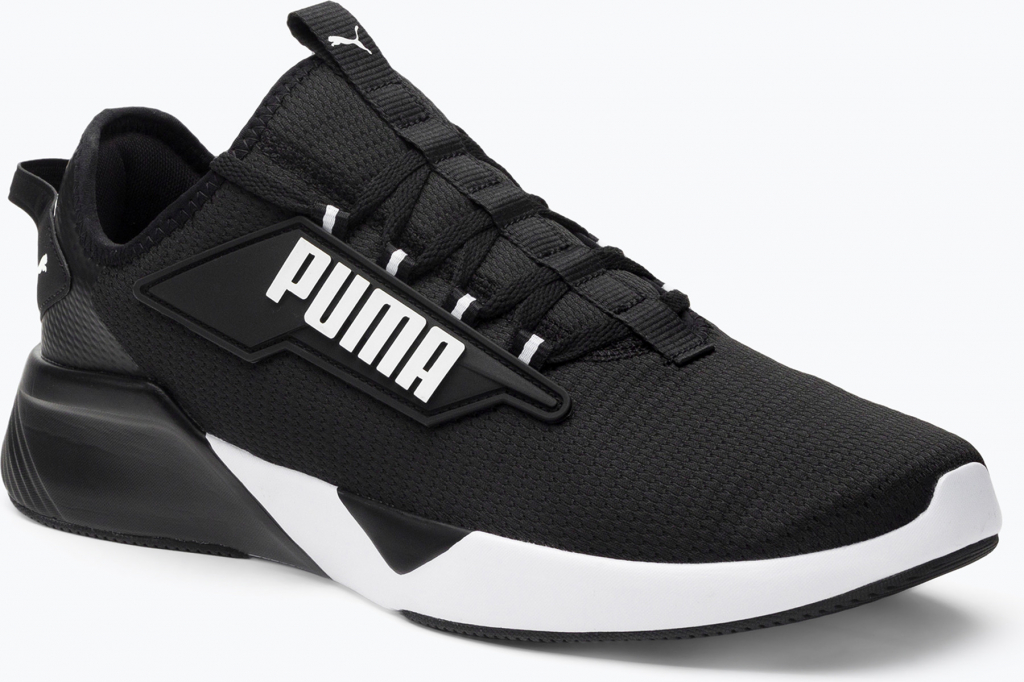 Puma Pánska bežecká obuv Retaliate 2 black and white