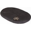 Oválny vankúš R4, čierny