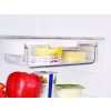 FRIGO | výsuvný šuplík do lednice 23 cm | transparentní nalepovací organizér do chladničky