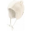 STERNTALER Čiapka na zaväzovanie s uškami medveď inca ecru uni veľ. 41 cm - 4-5 m