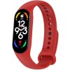 Náhradný silikónový remienok pre Xiaomi Mi Band 7 / 6 / 5, červený - 4068 - 4068