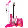 RAMIZ elektrická gitara Jack ružová (detská elektrická gitara biela)
