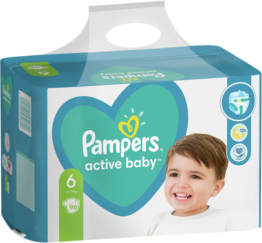 Pampers Pants Active Baby MB S6 96s