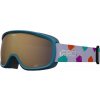Detské lyžiarske okuliare Giro Buster - Teal Painted/Amber Rose uni