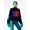 Goldbergh Calore Long Sleeve Knit Sweater Black XL