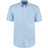 KUSTOM KIT KK 350 / Pánska košeľa Oxford s krátkym rukávom - light blue S